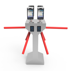 Stativ Drehkreuz Tor Eingang Gesichts erkennung QR-Code-System Drehkreuz Zugangs kontrolle - Product Image 2