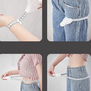 Băng đo laser kỹ thuật số hongfu-Độ chính xác cao có thể thu vào cơ thể đo băng cho eo ngực may & may - Product Image 6