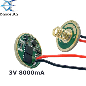 DIY 22MM超高電流出力8000mA 3.0V入力回路基板3V 8A LEDドライバ5モード温度制御付き - Product Image 1