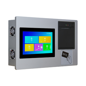 7 pulgadas de pantalla táctil Panel Industrial Pc con código QR y código lector RFID se utiliza para Centro Comercial - Product Image 3