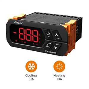 Elitech <strong>Temperature</strong> <strong>Controller</strong> Used to Control Refrigerators, Cold Storage and Other Equipment Model STC-1000HX - Product Image 2