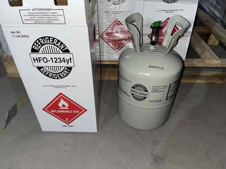 Industrial Grade High Purity HFO R1234YF