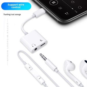 Due-In-uno tipo-c-3.5mm adattatore adattatore Cross-Border ricarica convertitore Android per iPhone nuova condizione di uscita corrente continua