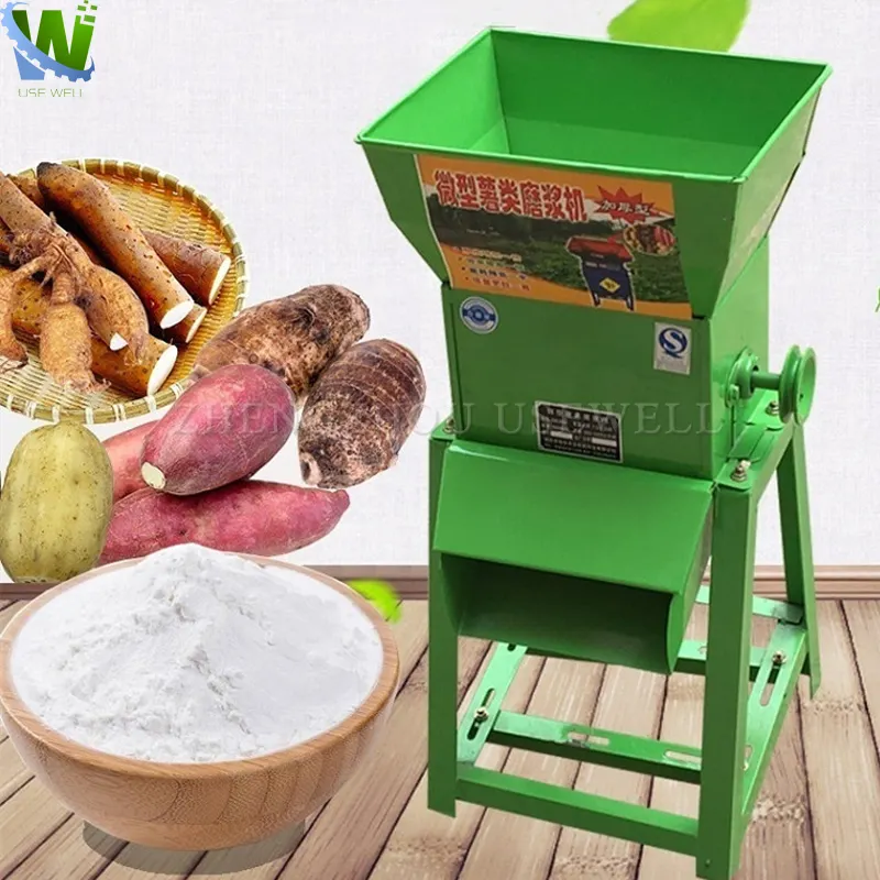 Fraiseuse industrielle pour râper la pâte de manioc frais broyage de farine de pomme de terre séparateur de patate douce broyeur de pommes de terre raffineur