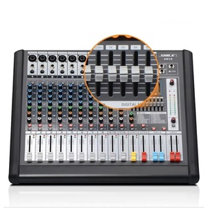 SHILE professionale uscita telecomando 12ch BT Audio Mixer Console con DSP - Product Image 4