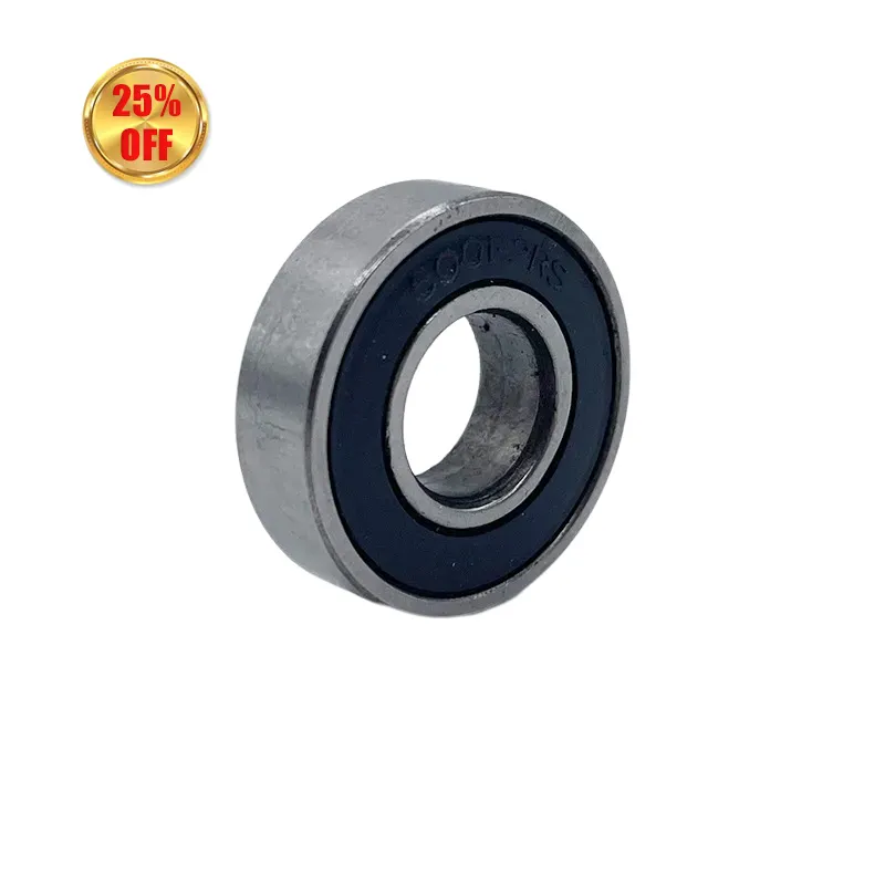 2RS sealed motorcycle ball bearings 6000 2rs 10*26*8mm