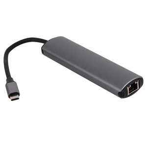 VCOM Computer Docking station USB C zu HDMI 4K RJ45 Kabel gebundener Netzwerk adapter 1000 Mbit/s PD3.0 100W 6 in 1 Hub - Product Image 2