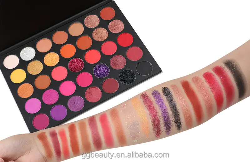 Multifunctional makeup palletes custom top rated high pigmented private label eyeshadow palette
