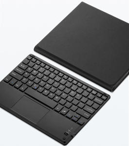 Miniteclado inalámbrico recargable, móvil para iPad pro 12,9, versión 2018 y 2020, funda para teclado BT