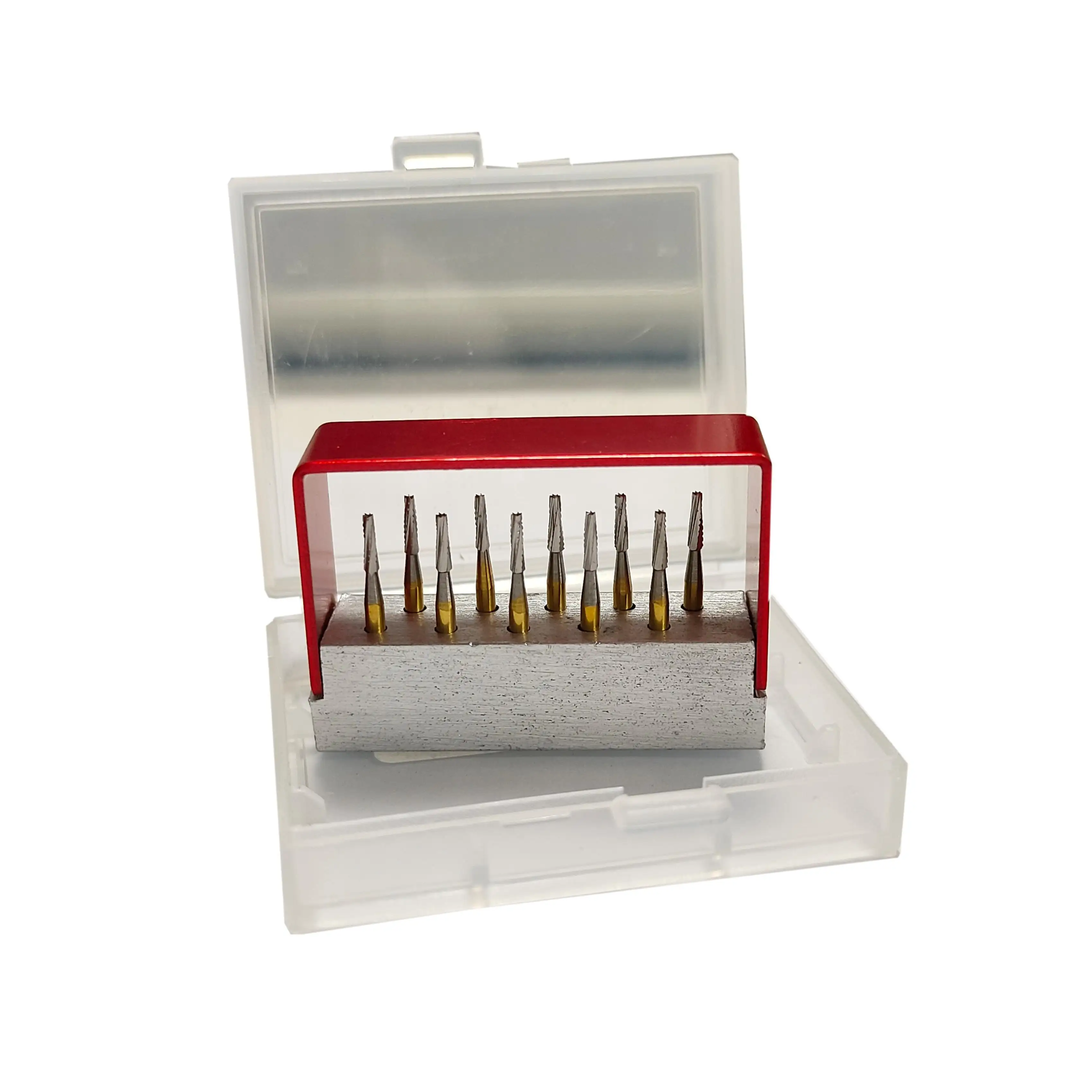 Dental Produtos De Alta Velocidade Dental Tungstênio Aço Coroa Brocas De Corte Para Uso Dentista Laboratório Dental Carbide Burs