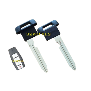 Akıllı kart araba anahtarı kapağı akıllı anahtar Fob için Mitsubishi acil anahtar için yüksek kalite - Product Image 1