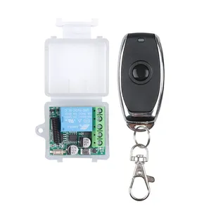 DC 5-30V 12V 433 Mhz RF telecomando senza fili relè ricevitore momentaneo modulo per l'apprendimento del codice trasmettitore remoto fai da te - Product Image 3