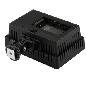 HD-160 beyaz ışık LED Video ışığı on-kamera fotoğraf aydınlatma dolgu ışığı Canon, Nikon, DSLR kamera ile 3 filtre plakaları - Product Image 6