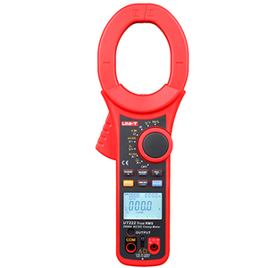 Pinza amperimétrica Digital UT222, amperímetro RMS verdadero de rango automático de 6600 recuentos con Medición de Resistencia de diodo de temperatura de frecuencia - Product Image 1