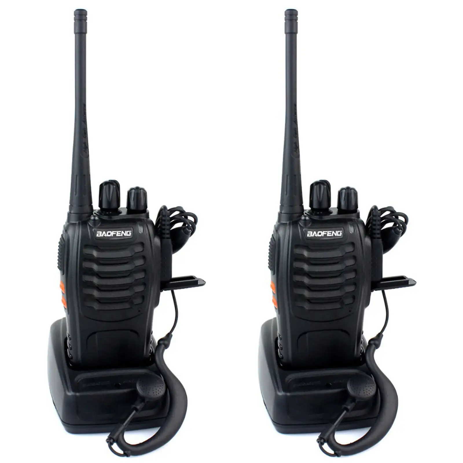 Mini taille moins cher prix talkie-walkie UHF 16 canaux portable longue portée Émetteur-Récepteur sans fil à deux voies radios baofeng BF-888S