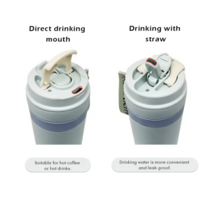 Bình giữ nhiệt chân không bằng thép không gỉ 600ml, bình nước cho người lớn, giữ nhiệt tốt, cốc du lịch dùng cho cà phê và trà nóng - Product Image 3