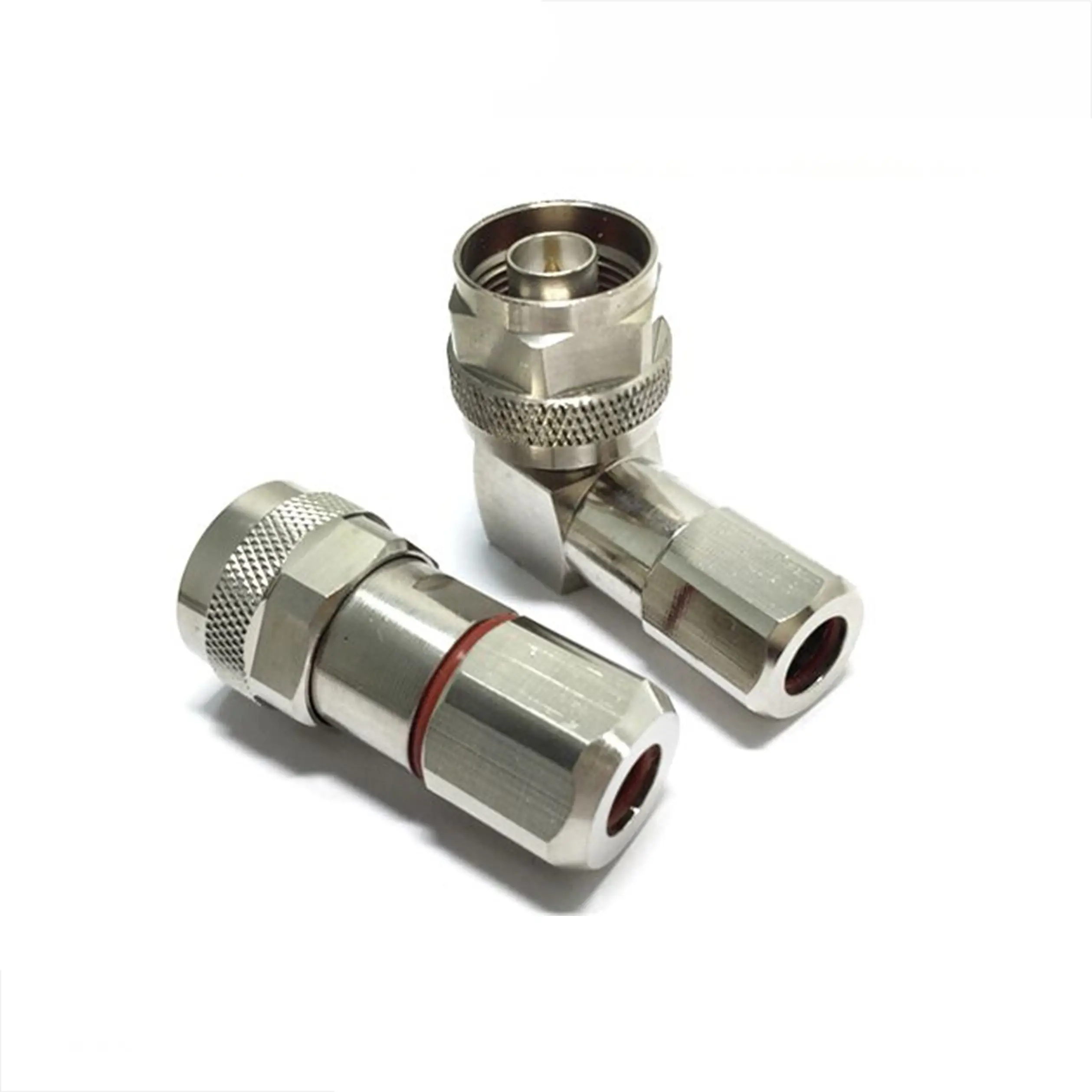 rf N type male straight and right angle crimp 90 degree connector for LMR300 5D-FB cable