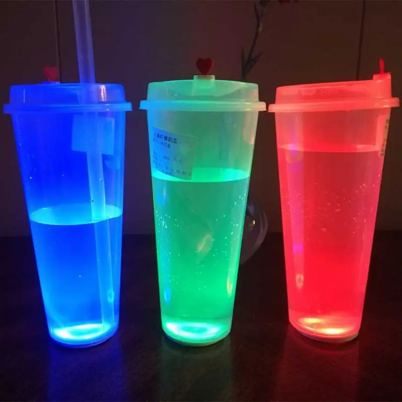 Sous-verre autocollant EVA LED logo OEM, sous-verre d'éclairage pour bouteille ou tasse de champagne, Mini lumière led, 2022