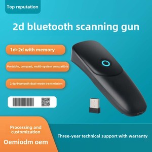 Escáner de matriz de datos PDF417 de código QR de tamaño A4 COM USB portátil Escáner de pago móvil de código de barras 2D con compatibilidad móvil - Product Image 3