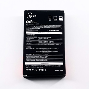 T-ELEK UFI 4g AS版本LTE WiFi USB调制解调器5g支持家用路由器300Mbps最大局域网数据速率移动使用广域网sim卡接口 - Product Image 3