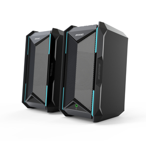 High-End RGB 2.0 Stereo Desktop Speakers <strong>USB</strong> Powered Wired Gaming Sound Bars with LED Light for PC <strong>Computer</strong> &amp; Home Gaming - Product Image 2