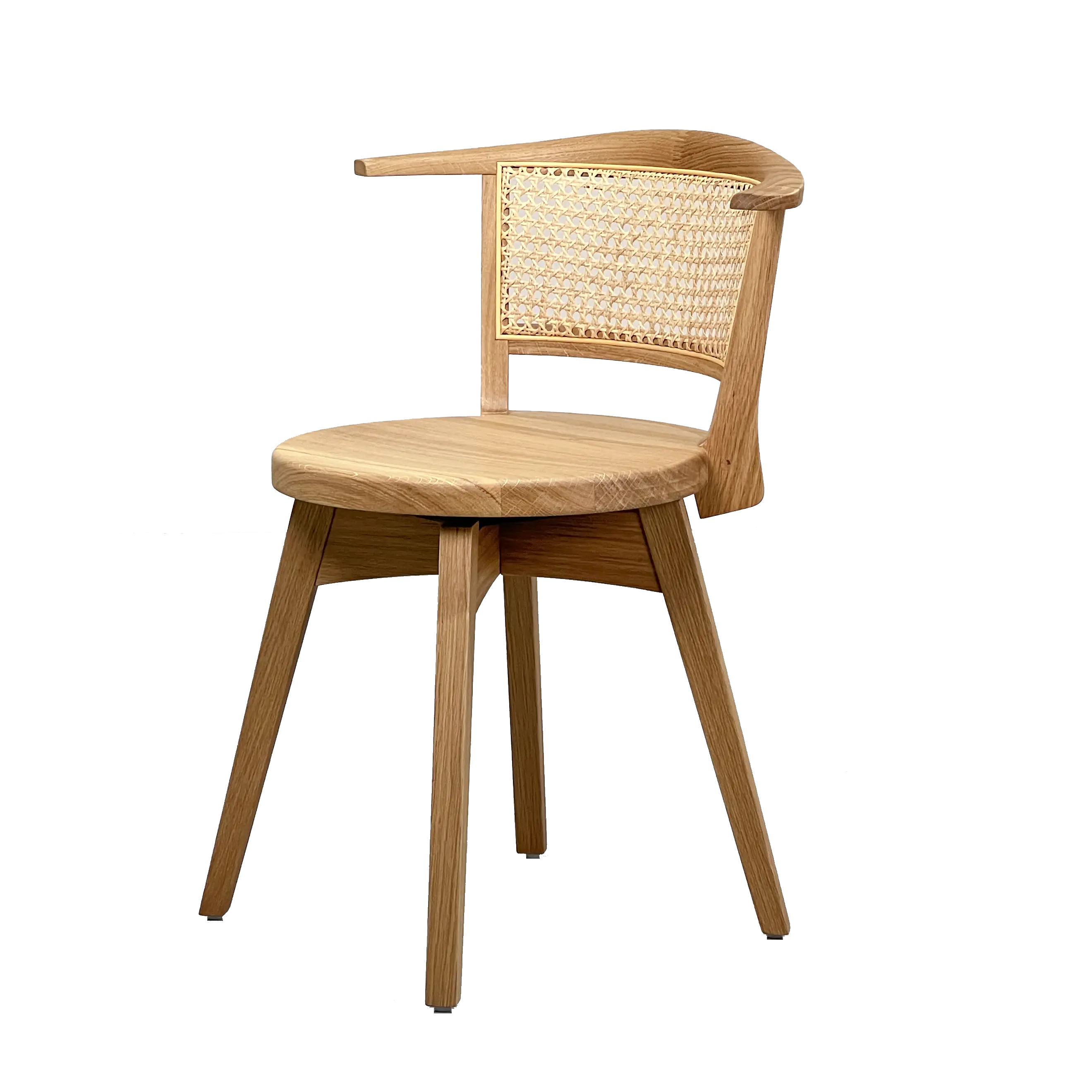 Silla de mimbre de madera maciza de diseño moderno sillas de tela sillas de comedor para hotel