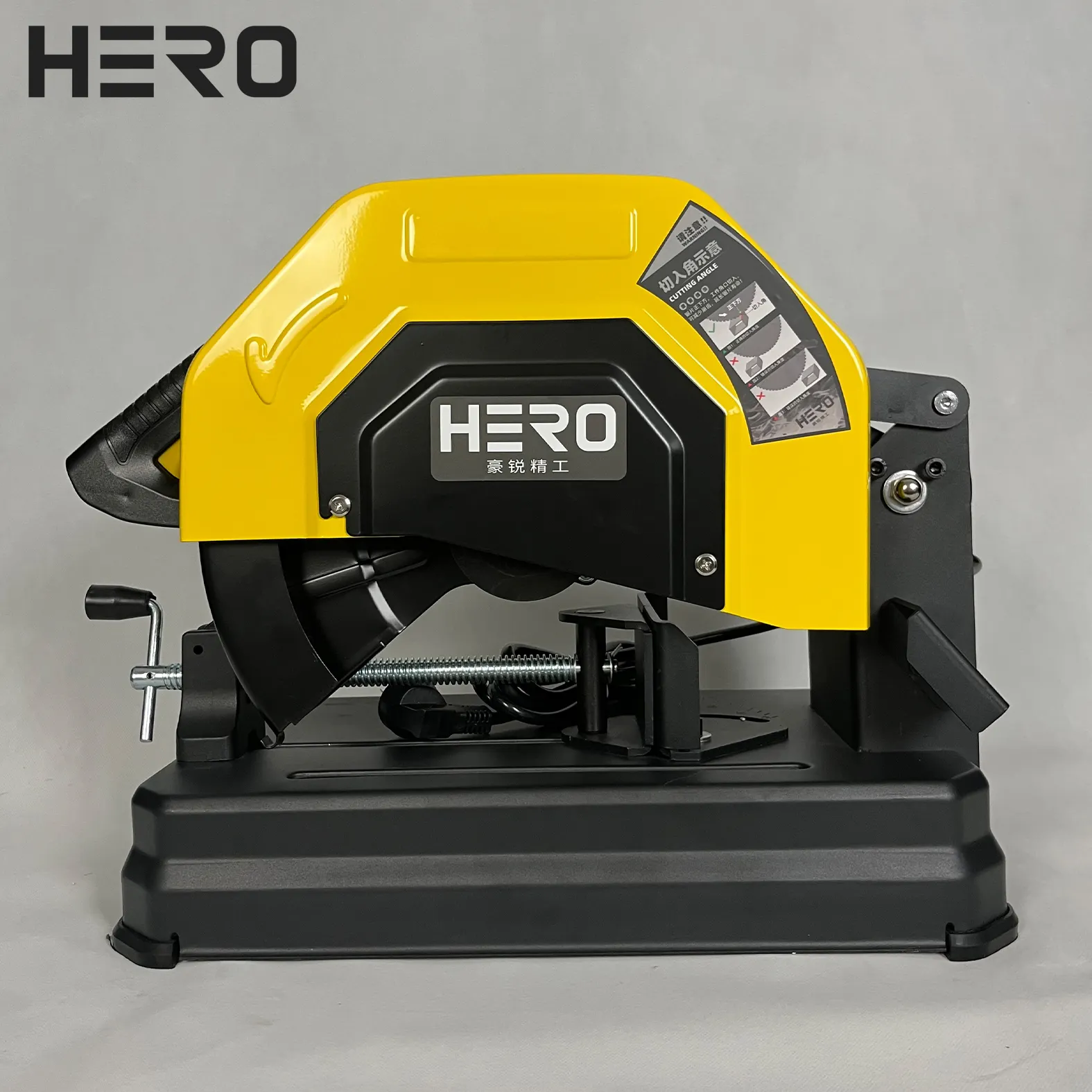 Outils électriques industriels HERO Machine de découpe de scie circulaire en métal à coupe froide