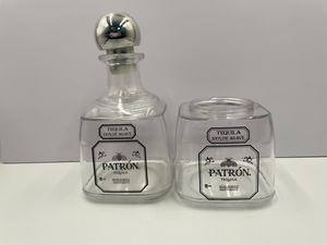 375ml Mini Tequila chai tái sử dụng cup Mini agave chai rượu vang với nút chai - Product Image 2