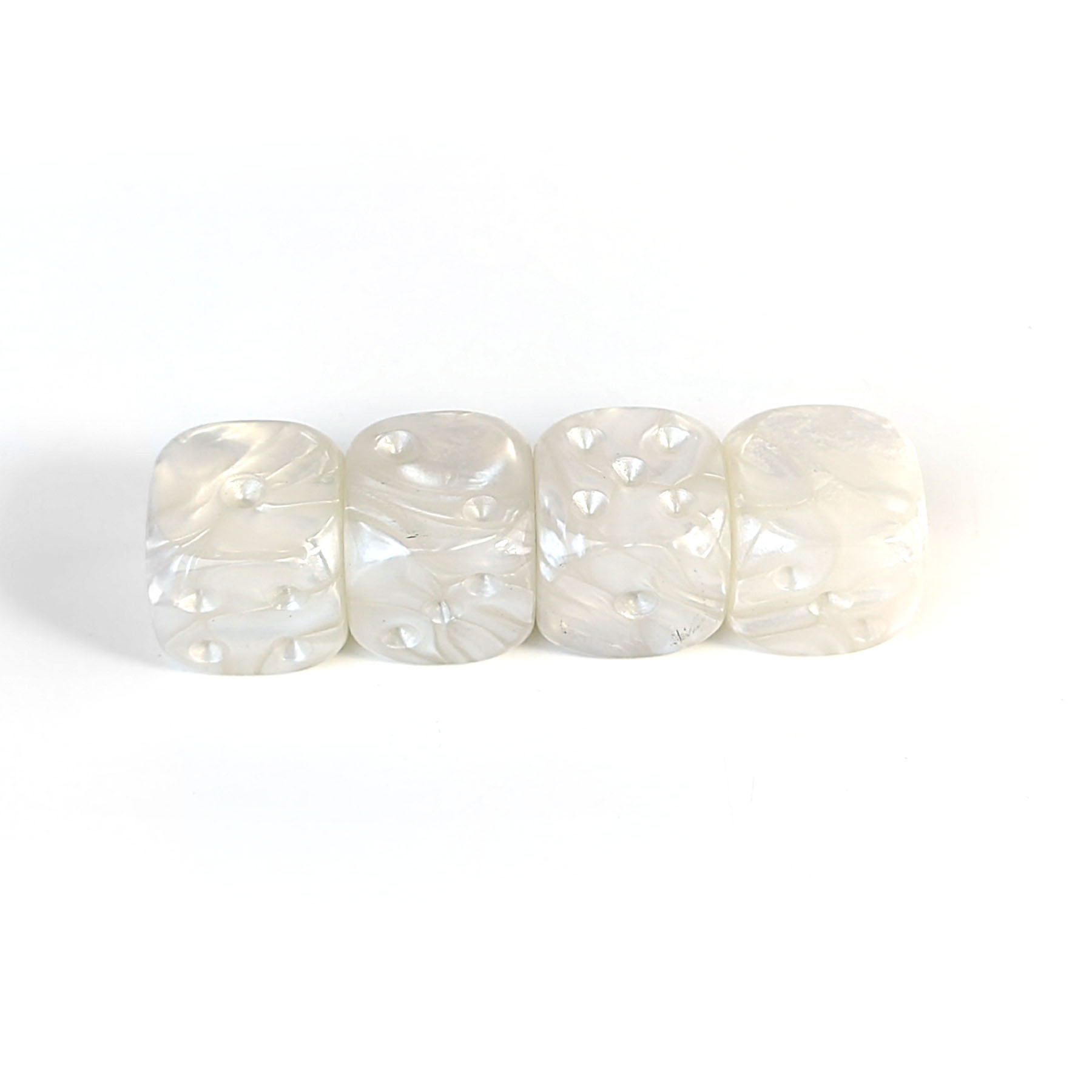 motif perles blanc (6 points vierges)