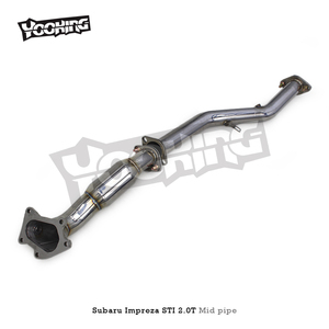 Tuning Stainless Steel <strong>Header</strong> Catted Downpipe for Subaru Impreza <strong>STI</strong> 2.0T 2003-2007 SS304 Pipe Exhaust System With Catalyst - Product Image 4