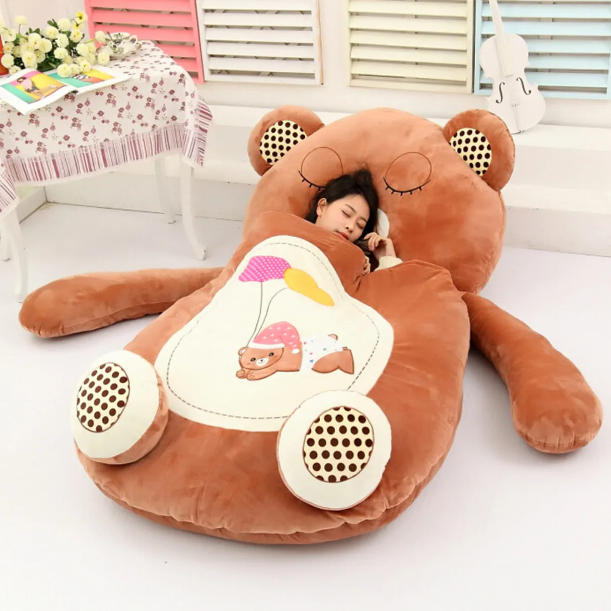 Tùy Chỉnh Hình Dạng Động Vật Giường Bé Tùy Chỉnh Plushie Teddy Bear Plush Mềm Động Vật Nhồi Bông Giường Đồ Chơi Cho Trẻ Em Hoặc Người Lớn