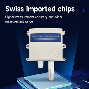 Sensor de humedad de temperatura Digital Modbus 0-5V/0-10V Transmisor OEM ODM Compatible con controlador de temperatura de aplicación de aire - Product Image 3
