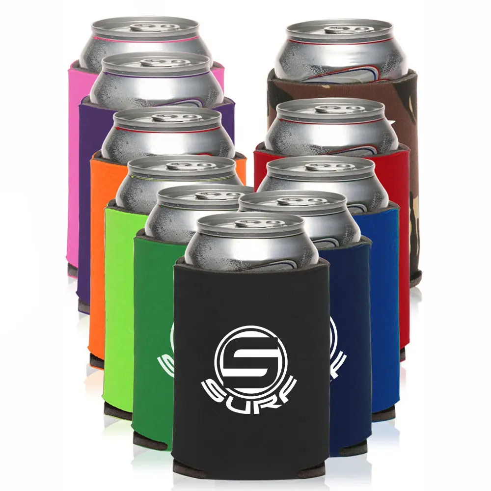 High Quality Beer Can Cooler Custom Printed Neoprene Stubby Holder