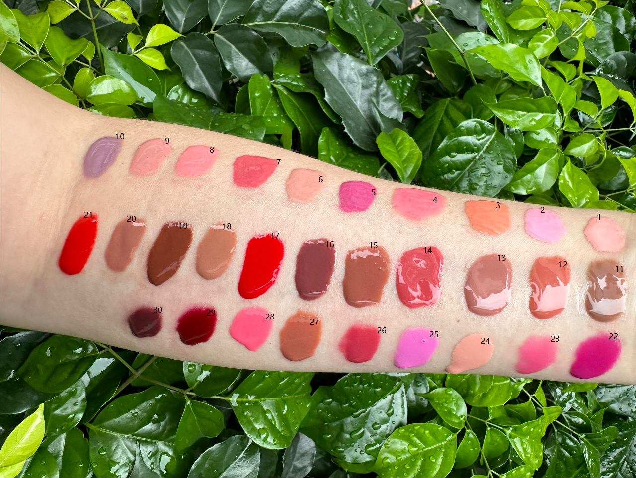 Nouvelles teintes de gloss