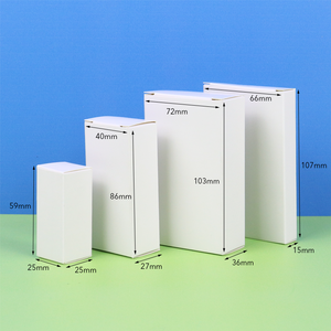 Ready Stock <strong>Plain</strong> Box Shipping Multi Size7.2*3.6*10.3cm Rigid Cardboard Small Gift <strong>Boxes</strong> Eco Friendly Reusable Carton <strong>Boxes</strong> - Product Image 4