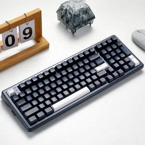 Teclado DE ORDENADOR DE OFICINA Rgb para juegos de PC, 99 teclas, con cable USB, retroiluminación de colores