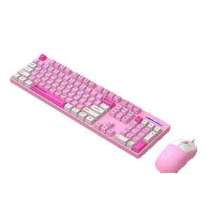 Multiple Color Water Resistant Wired USB Heavy-duty High-end Rainbow LED Backlit <strong>Computer</strong> Business RGB Gaming <strong>Keyboard</strong> and <strong>Mouse</strong> - Product Image 2