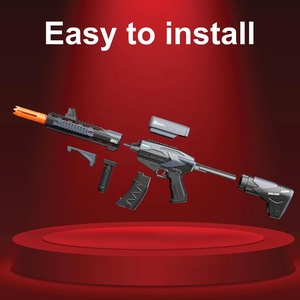 Davul M416 yarı/otomatik 120FPS otomatik çift mod sıçramak Blaster tabancası ile elektrikli yumuşak kurşun silah - Product Image 2