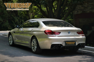 UKISS 10-17 için yüksek kaliteli vücut kitleri B-M-W 6 serisi F12/F13 yükseltme M6 ön tampon Grille çamurluklar Hood arka tampon - Product Image 2