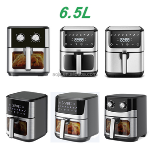 AOJA 6.5L OEM ODM Niedrigster Preis in der Geschichte LCD buntes Display 1600W Design Steuerung ohne Öl Heimgebrauch Luft fritte use Mit Griff - Product Image 6