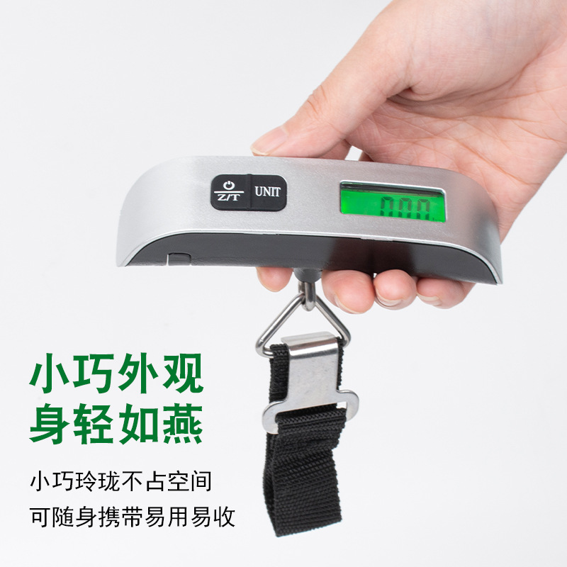 Black plastic hand scale
