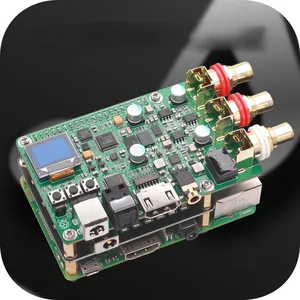 Raspberry Pi ES9038Q2m DAC scheda decoder audio HIFI fibra coassiale I2S analogico 3B + 4B 768K 32Bit DSD512 - Product Image 6