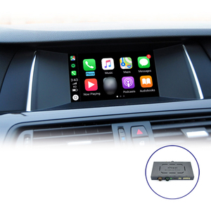 อะแดปเตอร์รถยนต์ไร้สาย F25 X3หลังการขาย GPS แดชบอร์ดง่ายติดตั้ง4K หน้าจอสัมผัส4K สำหรับแอนดรอยด์แอปเปิ้ลจีพีเอสนำทาง4K - Product Image 1
