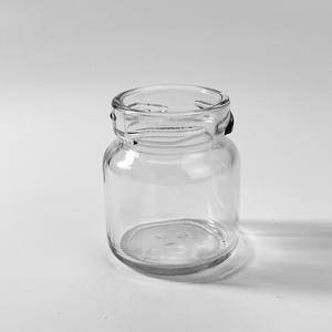 Manufacturer Direct 28ml 30ml 40ml 50ml 60ml 110ml 200ml 250ml clear Jam Glass <strong>Jar</strong> for Food Use with Aluminium Cap - Product Image 2