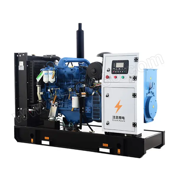 30 KVA 25 kW Ricardo Diesel-Generator-Set Einkaufszentrum Stromversorgung Diesel-Generator-Set