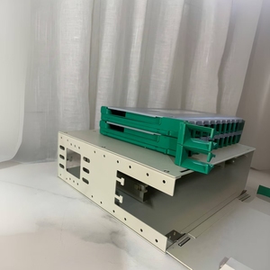 19inch ODF Rack Mount Fiber Optic Splice Tray <strong>with</strong> 24 Ports Indoor Use SC APC Interface Distribution Frame Fiber Optic Equipment - Product Image 2