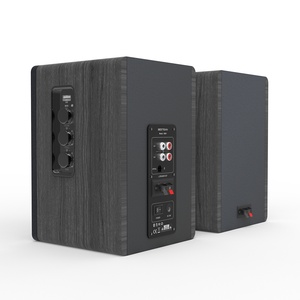 SR01 2.0ch Remote Control Bookshelf Speaker Deep Bass &amp; Clear Treble Wooden Audio Home Theater <strong>System</strong> for TV &amp; <strong>Computer</strong> - Product Image 2