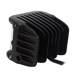 LED bakla ışık 4 inç Off Road çift yan sarı DRL flaş Strobe fonksiyonu ile sürüş sel nokta küp çalışma ışığı - Product Image 4