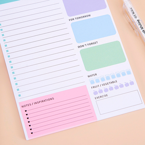 Factory Custom Printing <strong>Notepad</strong> Hotel Office Stationery Supplies to Do List Pad Easily Tear Off Notepads Memo Pads - Product Image 5