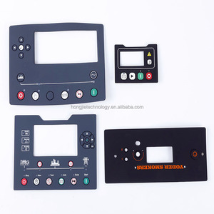 Botón de teclado de pantalla de control principal de generador mecánico con teclados de silicona autoadhesivos 3M - Product Image 6